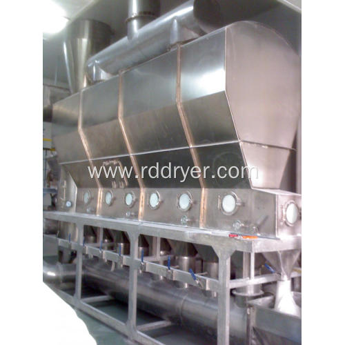 Drinking Infusion Horizontal Fluid Bed Dryer